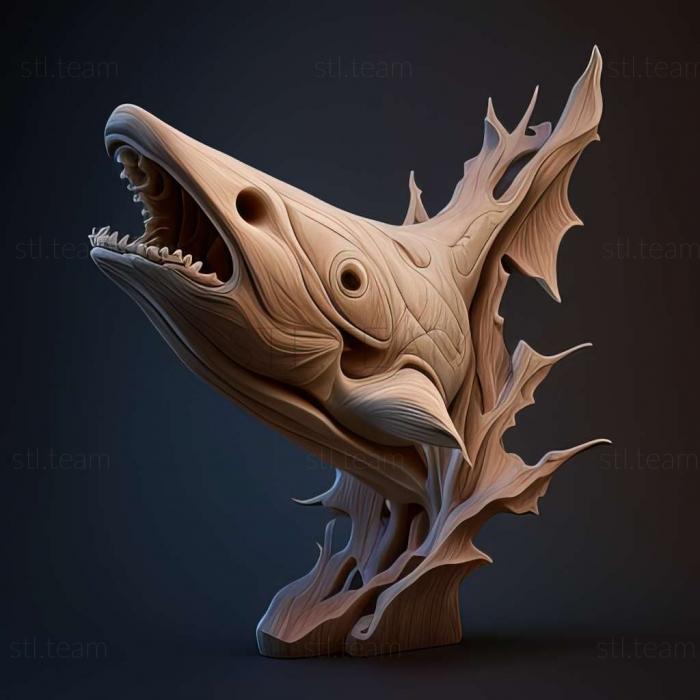 3D model Osteolepis (STL)